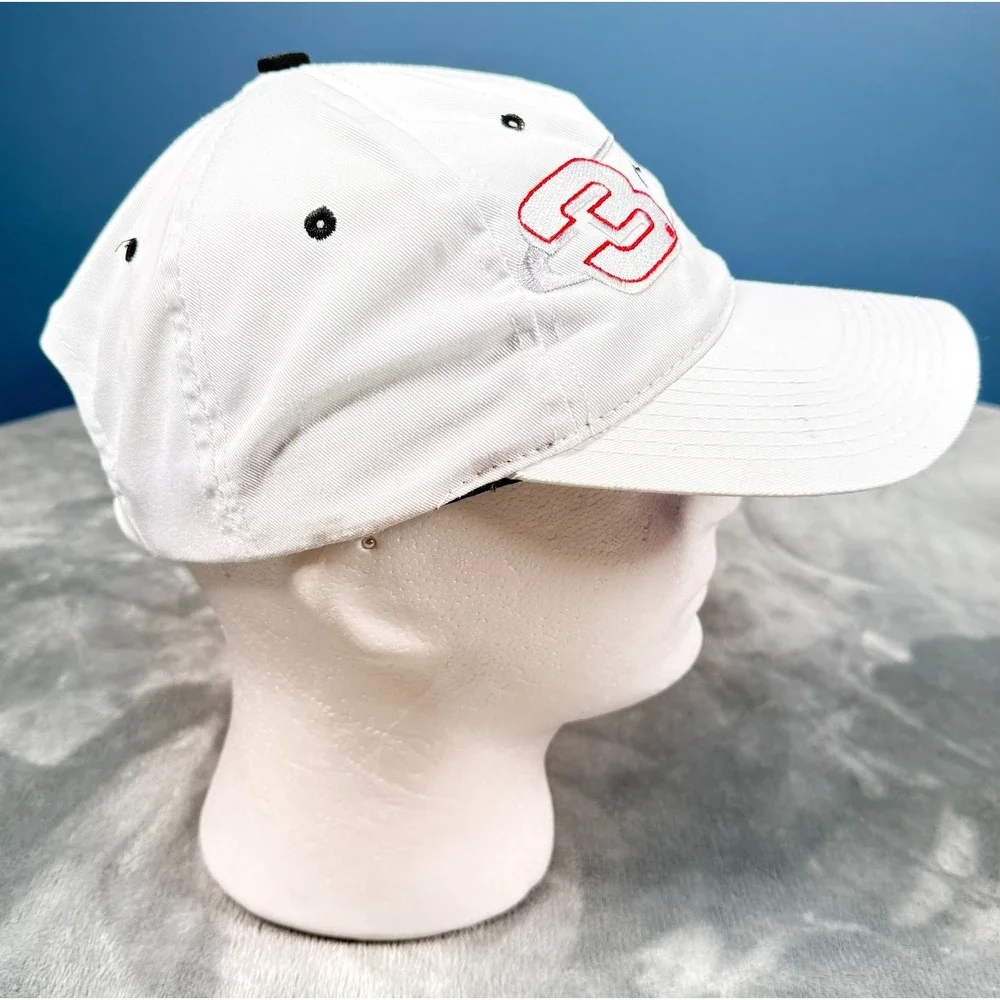 Dale Earnhardt 3 Hat Mens One Size White Signature NASCAR Chase Authentics
